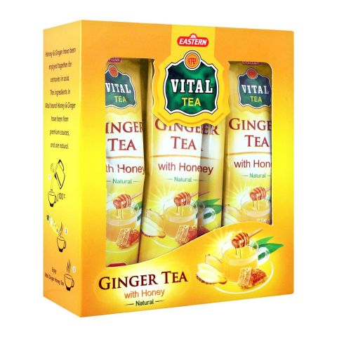 Vital Ginger Tea With Honey, 10-Sachets