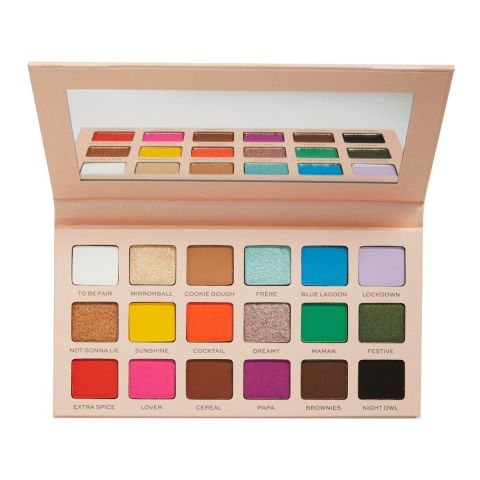 Makeup Revolution Soph X Super Spice Eyeshadow Palette, 18-Pack