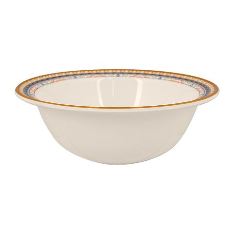 Sky Melamine Bowl, Golden, 8 Inches, Elegant Design, Durable Tableware