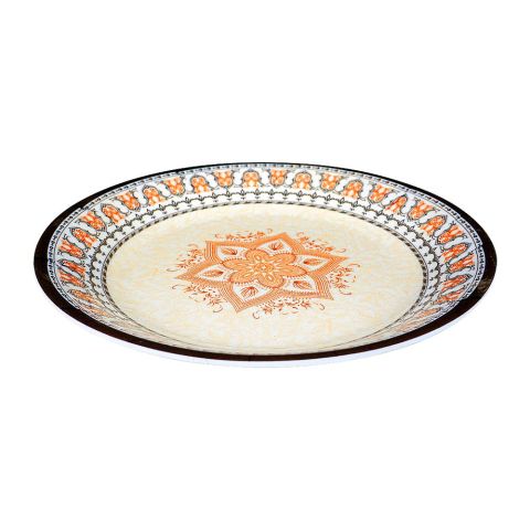 Sky Melamine Deep Plate, Black, Classic Design, Durable Tableware