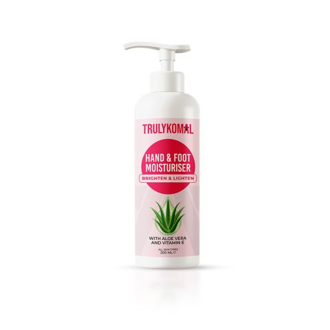 Truly Komal Aloe Vera And Vitamin E Hand & Foot Moisturiser 200ml