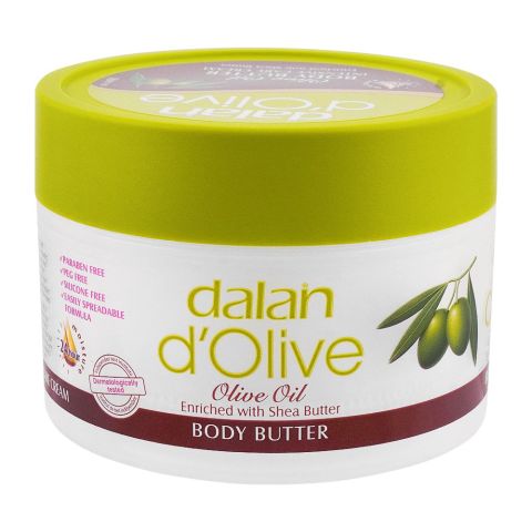Dalan D'Olive Olive Oil Body Butter Intensive Care Cream, 250ml