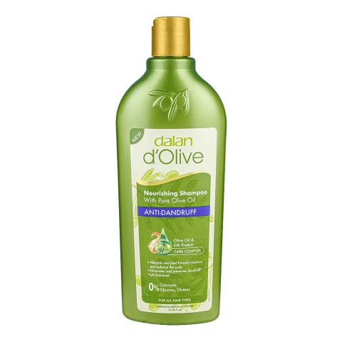 Dalan D'Olive Anti-Dandruff Olive Oil Nutrition Shampoo, 400ml