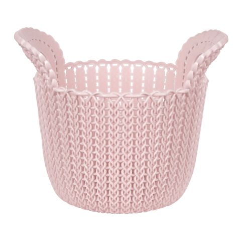 Appollo Grace Basket 3, 9x7x5.5 Inches, Peach