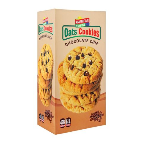 American Kuisine Oats Cookies, Chocolate Chip, 176g