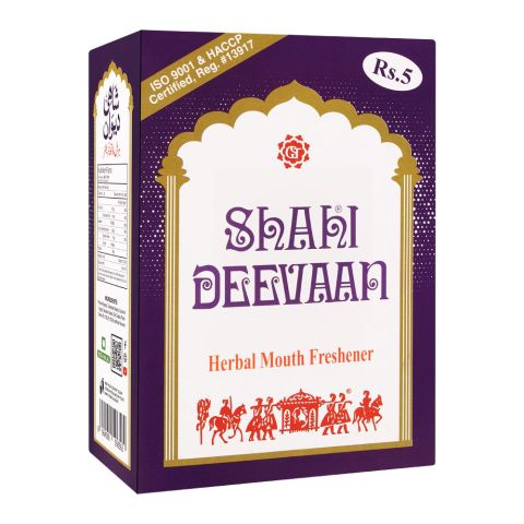 Shahi Deevaan Herbal Mouth Freshener, 24-Pack