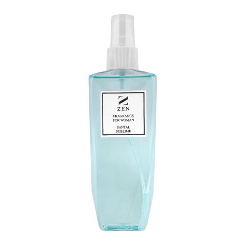 Zen Santal Sublime Woman Fragrance Mist, 250ml