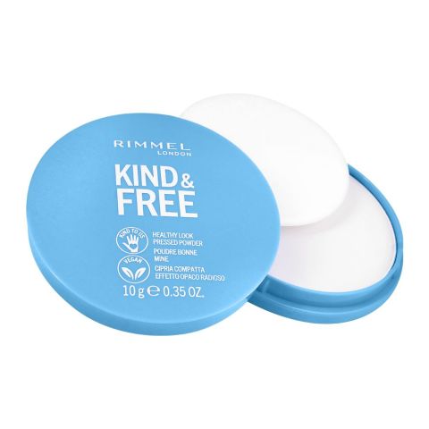 Rimmel Kind & Free Healthy Look Pressed Powder, 01 Translucent