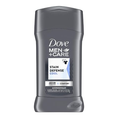 Dove Men+Care Stain Defense 48H Cool Antiperspirant Deodorant Stick, 76g