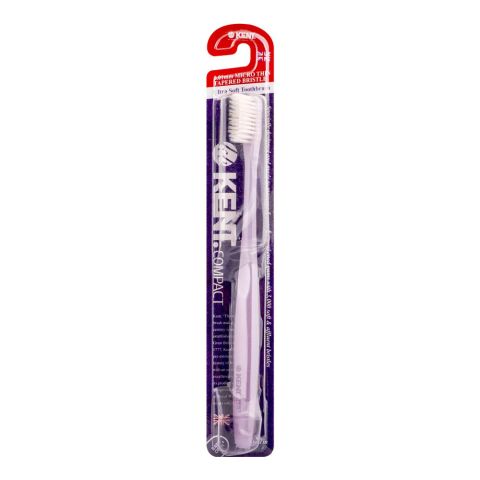 Kent Compact Toothbrush Ultra Soft, Purple