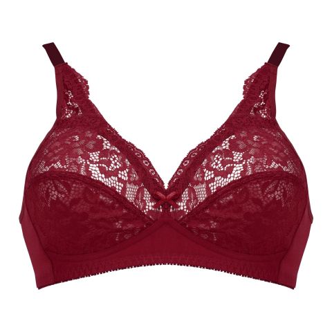 IFG Blossom Bra, Maroon, 002