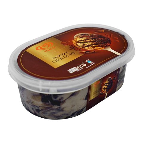 Wall's Double Chocolate Ice Cream Tub, Frozen Dessert, 800ml