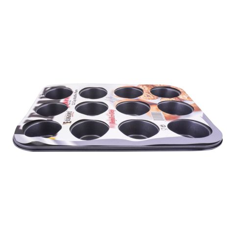 Elegant Bakeware 12 Cup Muffin Pan, EB5220