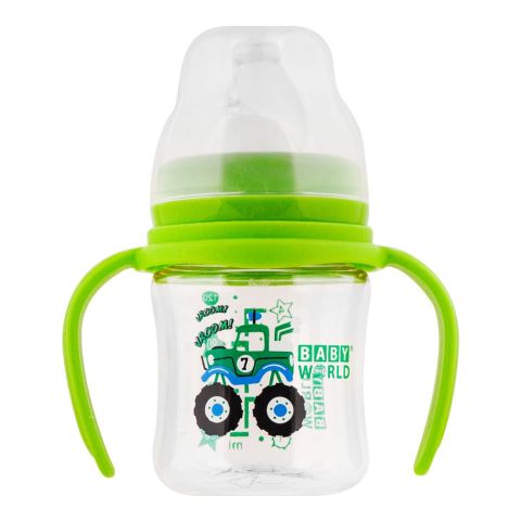 Baby World Contra Colic Wide Neck Feeding Bottle, 120ml, BW2007