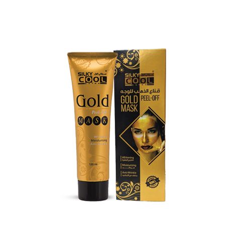 Silky Cool Extra Gold Peel-Off Whitening Mask, 120ml