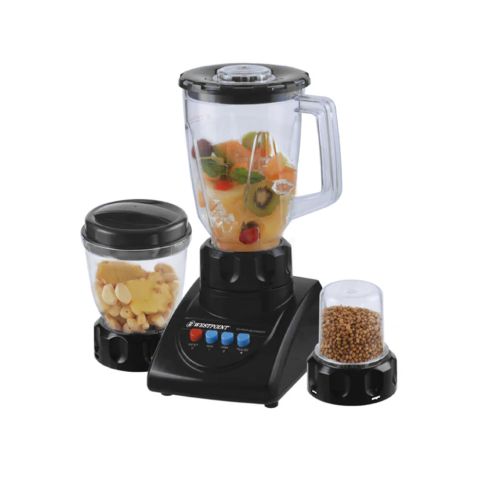 West Point Deluxe 3-In-1 Juicer, Blender, Dry Mil, WF-7381