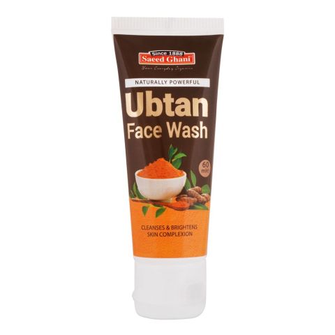 Saeed Ghani Ubtan Face Wash, 60ml