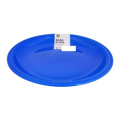 Appollo Saga Plate, Blue