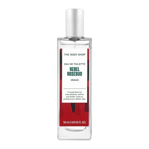 The Body Shop Rebel Rosebud Vegan, Eau De Toilette, 50ml