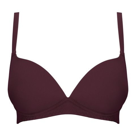 Triumph T-Shirt Bra, 77 P (70) Maroon, EG