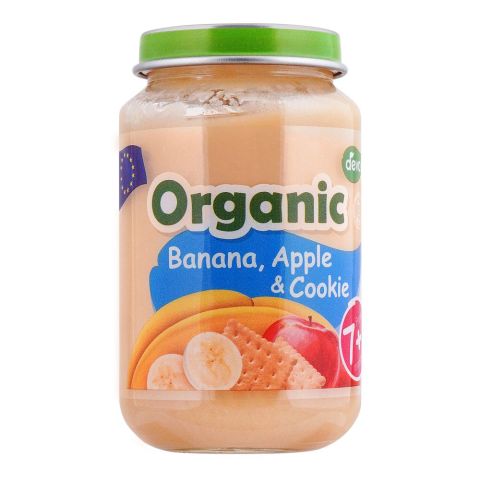Deva Organic Banana, Apple & Cookie Baby Food, 7+, 190g
