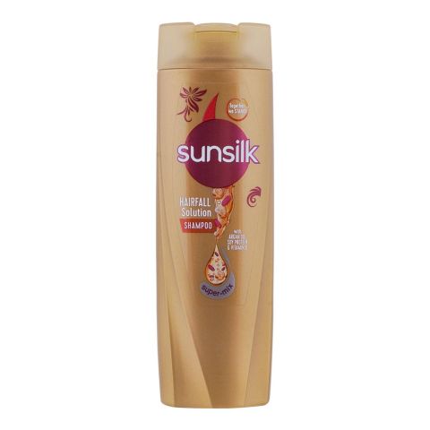 Sunsilk Hair Fall Solution Argan Oil, Soy Protein & Vitamin E Shampoo, 185ml