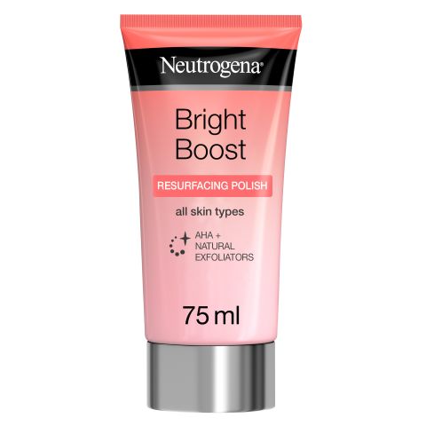 Neutrogena Bright Boost Resurfacing Polish, AHA Natural Exfoliators, For All Skin Types, 75ml