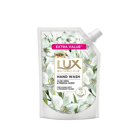 Lux Botanicals Freesia & Aloe Vera Scent Hand Wash Refill, 450ml Save Rs.100/-