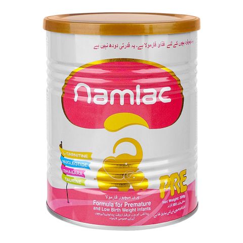 Namlac Baby Formula For Premature and Low Birth Weight Infants, 300g