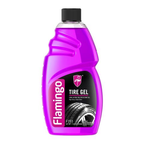 Flamingo Long-Lasting Tire Protectant Gel, F353, 500ml