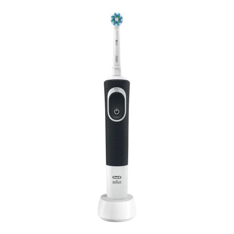 Oral-B Braun Vitality 100 Cross Action Rechargeable Toothbrush Black, D100.413.1