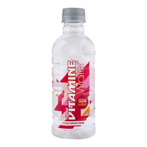 Vitamin Water Non-Carbonated Lychee Drink Bottle, 300ml