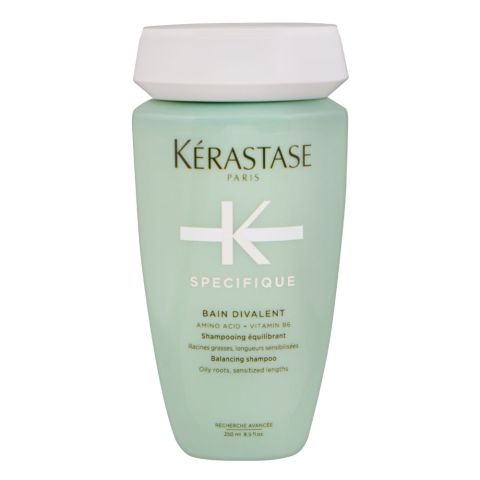 Kerastase Specifique Bain Divalent Balancing Shampoo, For Oily Roots and Sensitised Lengths, 250ml