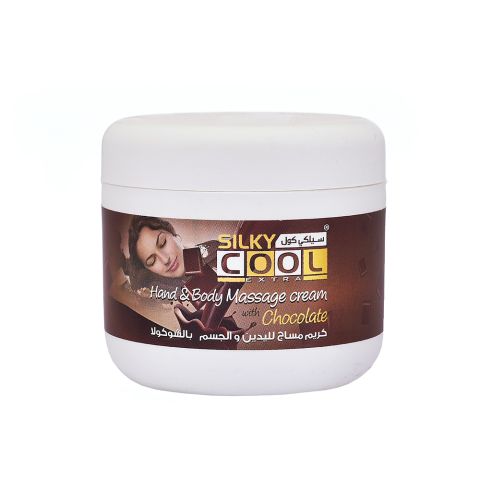 Silky Cool Extra Chocolate Hand & Body Massage Cream, 250ml