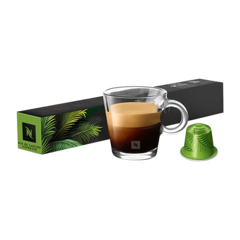 Nespresso Coffee Pods Rio De Janeiro Espresso, 55g
