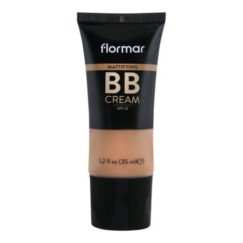 Flormar Mattifying BB Cream, SPF-25, Light/Medium, 04, 35ml