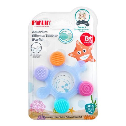 Farlin Doctor J. Aquarium Silicone Starfish Teethers, BB-20007