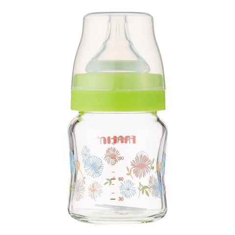 Farlin Wide Neck A-33 Glass Feeding Bottle, 120ml, AB-32005-M