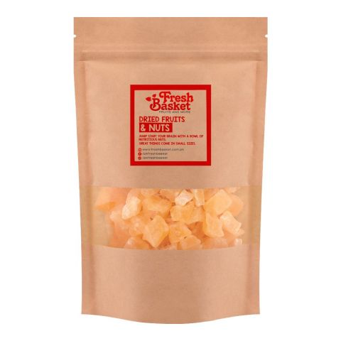 Fresh Basket Dried Pineapple Cubes, 150g