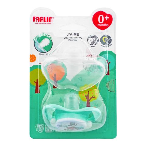 Farlin J' Aime Chu Chu Cherry Natural Pacifier, 0 Month+, BA-10019-B