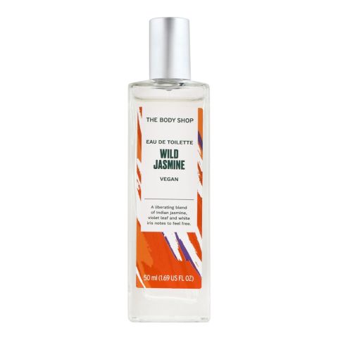 The Body Shop Wild Jasmine Eau De Toilette, Vegan, 50ml