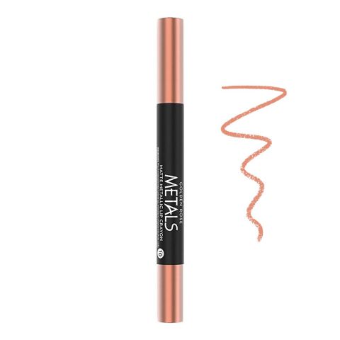 Golden Rose Metals Matte Metallic Lip, Crayon, 10