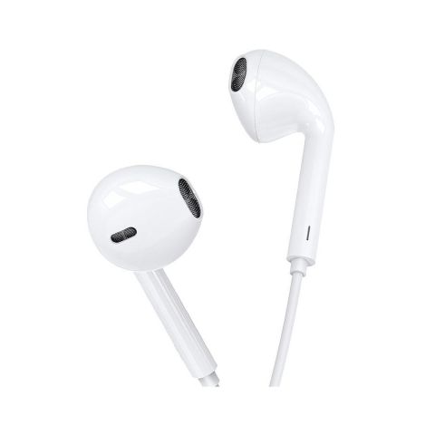 Joyroom Lightning Wired Earphone, White, JR-EP3