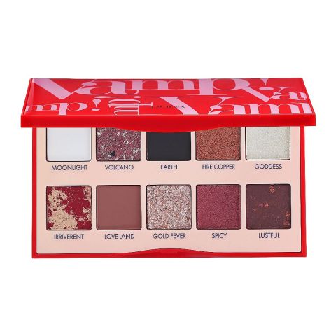 Pupa Milano Vamp! Scented Eye Shadow Palette, 001, Sensual Red Warm Shade