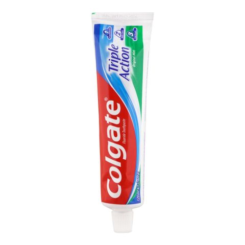 Colgate Triple Action Original Mint Toothpaste, 192.5g