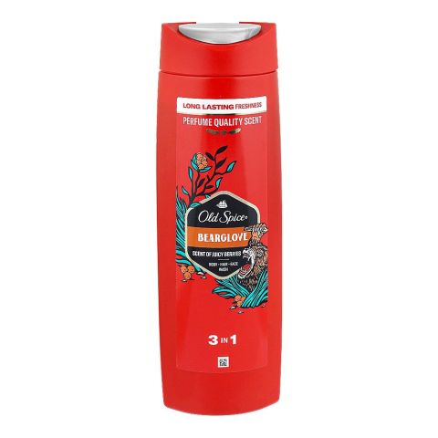 Old Spice Bear Glove 2-In-1 Shower Gel + Shampoo, 400ml
