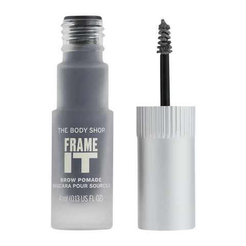 The Body Shop Frame It Brow Pomade, Vegan, 4ml, Black