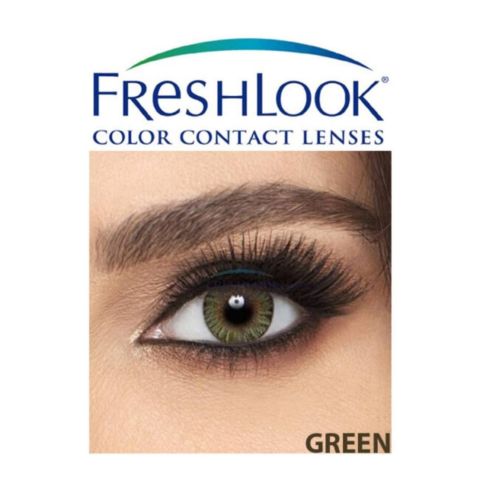 Fresh Look Contact Lenses, Green