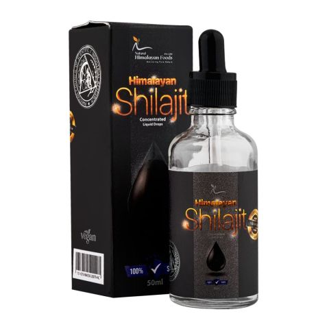 Himalayan Shilajit Concentrated Liquid Drop, 50ml