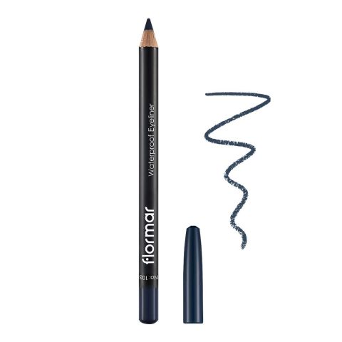 Flormar Waterproof Eye Liner, Navy Blue, 103